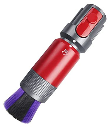 SONGRUI Brosse à épousseter sans traces anti-rayures compatible avec les aspirateurs Dyson V7 V8 V10 V11 V12 V15 Gen5 Detect et Gen5 Outsize, poils doux autonettoyants pratiques, pas pour la série