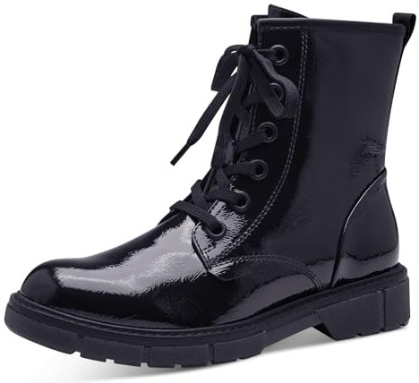 MARCO TOZZI 2-25282-41, Stivaletto Donna, Brevetto Viola, 38 EU