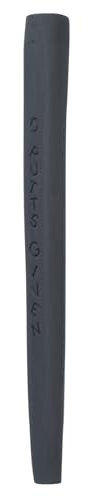 Studio Crafted 0 Putts Given Pistolini Style Golf Putter Grip Midsize for Men Women (Grey)