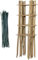 Lot de 6 treillis en bambou, treillis échelle de jardin, treillis de support pour plantes, treillis pour plantes grimpantes (A)
