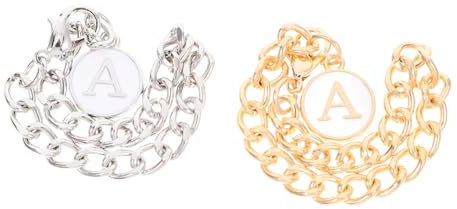 MUCKLILY 2 Pièces Tasse Pendentif Tasse D'Eau Poignée Suspendue Tumbler Tasse Décor Tumbler Charmes Tumbler Tasse Poignée Charme Lettre Charmes Nouveauté Lettre Charme