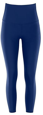 Winshape Damen Functional Comfort 7/8-tights Hwl317c “high Waist” Mit V-Shape Applikation Und Core-Bund Leggings, Dark Blue, L EU