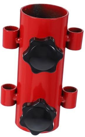 Milisten 2pcs Camping Tent Support Poles Heavy Duty Awning Rod Holders for Beach Umbrellas and Tarps for Outdoor Activities and Garden Use