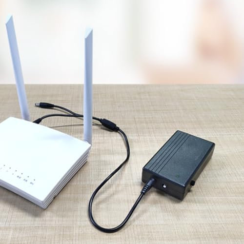 Advokingtap Mini onduleur portable sans interruption, batterie de secours 7800 mAh pour routeurs et autres appareils