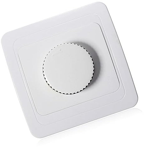 HONITANO Variateur Mural Variateur Rotatif Interrupteur Ajustable Intensité Lumineuse