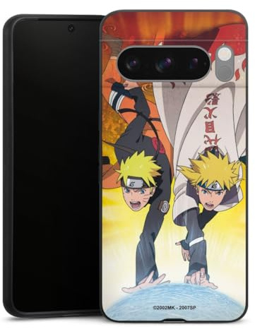 DeinDesign PLA Handyhülle kompatibel mit Google Pixel 8 Pro Handyhülle aus nachwachsenden Rohstoffen Organic Case Minato Namikaze Offizielles Lizenzprodukt Naruto Shippuden