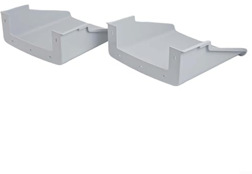 Waterproof Camera Cover Shield with Sun and Rain Protective Roof for Outdoor Security Cameras, Plastic Construction, Compatible with Various Models (2pcs)
