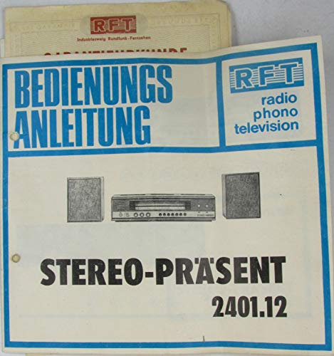 Bedienungsanleitung Stereo-Präsent 2401.12