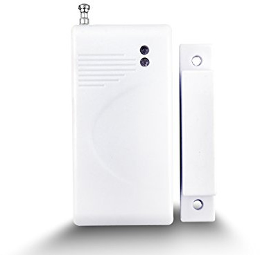 D1D9 2pcs Wireless door sensor only work with our burglar alarm system