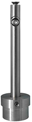 Rohrstütze mit Gelenk für Rohr 42,4 x 2mm Handlaufträger Pfostenkopf Edelstahl