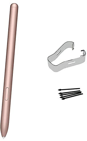 Tab S7 FE Ersatz-Pointer-Eingabestift für Samsung Galaxy Tab S7, Tab S7+ Plus, Tab S7 FE S Pen (ohneBluetooth), Stylus mit Spitzen/Spitzen, Mystic Pink