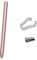 Tab S7 FE Ersatz-Pointer-Eingabestift für Samsung Galaxy Tab S7, Tab S7+ Plus, Tab S7 FE S Pen (ohneBluetooth), Stylus mit Spitzen/Spitzen, Mystic Pink