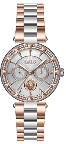 Versus Versace Damenuhr Sertie Crystal Multifunktion VSPOS4221