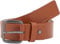 Calvin Klein Herren Gürtel Ledergürtel, Braun (Dark Tan), 110