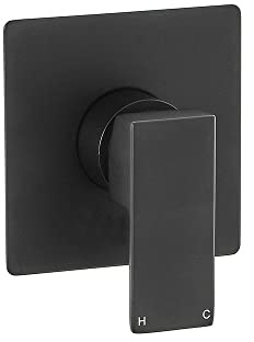 MILANO 1 Outlet Manual Mixer Shower Valve Black