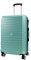 VIDA since 1995 VR629 Valise Rigide Moyen soute avec souflet Extensible,roulettes Doubles 360°(Menthe (Mint), M - Medium - 55L-76L- 67x44x27cm - 3,6kg)