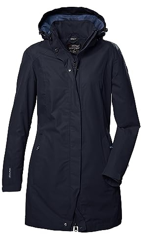 Killtec Unisex Kos 44 Wmn Prk Funktionsjacke/Outdoorjacke mit abzippbarer Kapuze
