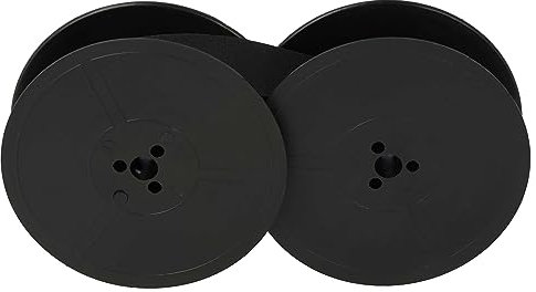 vhbw Farbband Schriftband kompatibel mit Daro Erika 5, Erika 6, Erika 60, Erika Portable Schreibmaschine - Schwarz