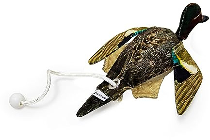 The Original Clone® Realistic Game Bird Dog Training Dummies - Canvas Dummy With HD Feather Print For Gundog & Puppy Training - Gundog Training Equipment (Teal Dead Bird Dummy)