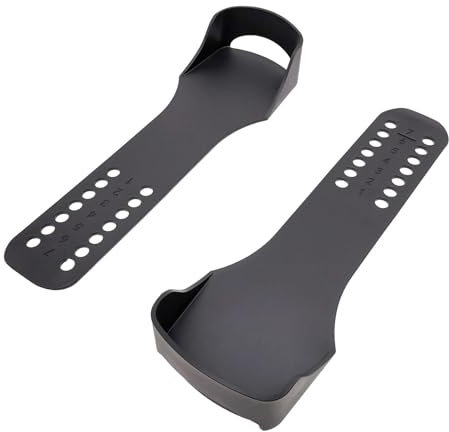 JISADER 2 Stück Ellipsentrainer-Pedale, Rudergerät-Pedale, multifunktional, Fußpedale, Stepper für Indoor-Übungen, Ersatzteile