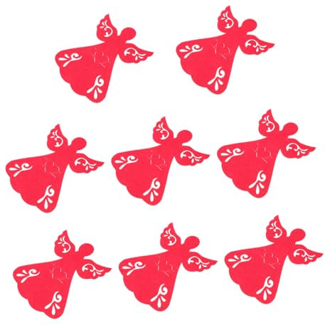 Didiseaon 8 Piezas Bolsa De Cubiertos Bolsa De Soporte para Cubiertos para Tenedor Cortador De os De Navidad De Vajilla a De os De Restaurante En Casa