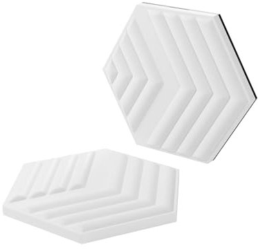 Elgato Wave Panels Starter Set (Blanc) - 6 Panneaux de Traitement Acoustique, Mousse Double densité, système Exclusif de Cadres EasyClick, Format modulable, Montage et démontage faciles