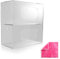 BloxBerry Trash Bag Dispenser Garbage Bag Roll Holder – 2 Compartment Wall Mount Acrylic Storage Organizer for Kitchen, Laundry or Home
