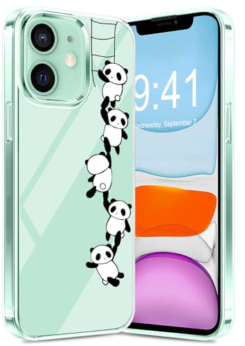 Transparente Handyhülle Kompatibel mit iPhone 11 Hülle Durchsichtig Dünn Silikon Dandelion Blumen Muster Handy Tasche Case für iPhone 11 Bunt TPU Bumper Stoßfest Schutzhülle für iPhone Handy (C)