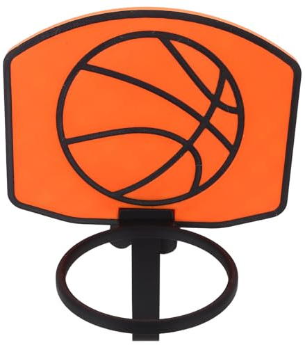 YARNOW Mini Panier de Basket à Pince pour Poubelle Accessoire Décoratif D’Intérieur Compatible Bureau et Chambre Panneau de Basket pour Poubelle à Clipser Jeu Amusant de Tri des