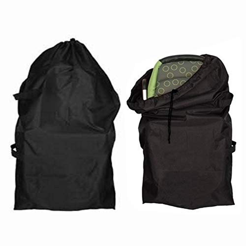 LHKJ Kinderwagen Transporttasche,Wasserdicht Schutzhülle für Kinderwagen,Reisetasche Aufbewahrungstasche(Schwarz)