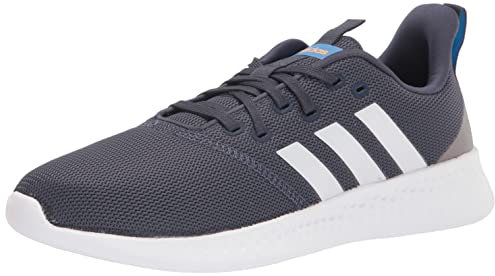 adidas Damen Puremotion Laufschuh, Shadow Navy/White/Flash Orange, 42 EU
