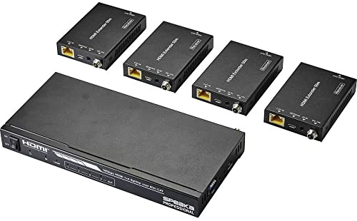 SpeaKa Professional SP-HDS-700 HDMI® HDMI Extender über Netzwerkkabel RJ45 50 m