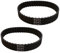 NC 914592 Lot de 2 courroies d'entraînement pour raboteuse BLA-CK DECKER DN75 DN750 KW750 SR600 Sr600 DN75 Noir