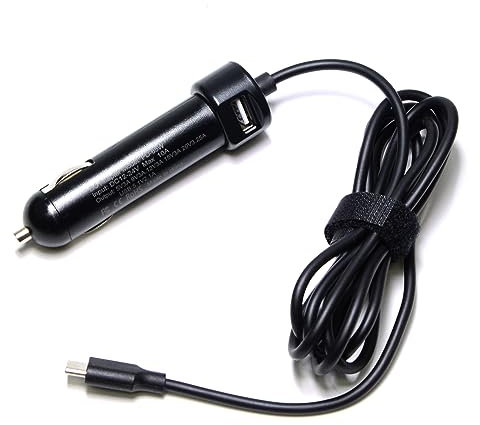 FLGAN 65W USB-C Caricabatteria da Auto per 40AK0065WW HP 5TQ76AA Thinkpad IdeaPad Yoga HP Spectre EliteBook HP Envy 65W Auto Alimentatore USB-C