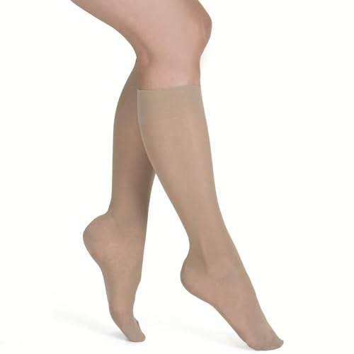 YOURSPRING Kniestrumpf, medium transparent A-D