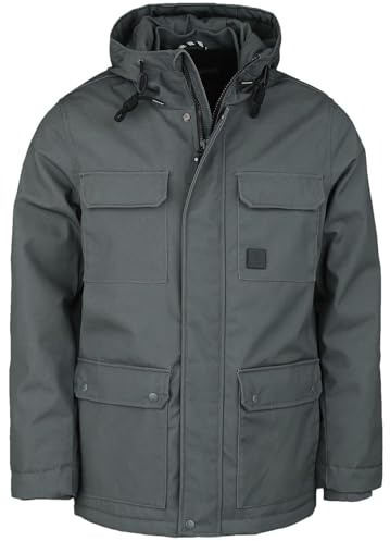 Vintage Industries Miles Jacke, grau, XL | Wasserdicht