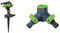 RIBIMEX - PRA/AB.1410 - Irrigatore a battente su puntale & PRA/RB.1202 Presa Rubinetto 2 Vie, 20x27 mm, Grigio, 70x35x100 cm