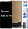 iYAiYO Pantalla Incell Digitalizador Pantalla Táctil Reemplazo Compatible con Xiaomi Redmi Note 10 PRO M2101K6G, M2101K6R Pantalla Completa con Herramientas-Negro