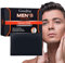 2 Pcs Charcoal Soap Bar Men - Face Soap for Men - Charcoal Soap with Shea Butter, E for Prevent Acnes, Blackheads, Fade Scars, Brighten Complexion