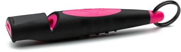 ACME Hundepfeife No. 211,5 (Update 2023) | Alpha | Verbesserte Verison | Ideal für den Rückruf | Große Reichweite | Neuer Griff | Frequenzstandardisiert (Black/DG Pink)