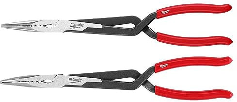 Milwaukee Long Nose Pliers Set (2-Piece), 48-22-6542