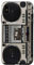 Hülle für iPhone XS Max Vintage 80er Jahre Boombox Ghettoblaster