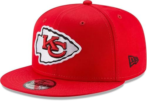 New Era NBA Men's 9Fifty Snapback Cap, Kansas City Chiefs - Red, One Size