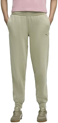 PUMA Damen Elevated Comfort Wash Sweatpants FL Cl Strickhose, Lux Army, XS EU