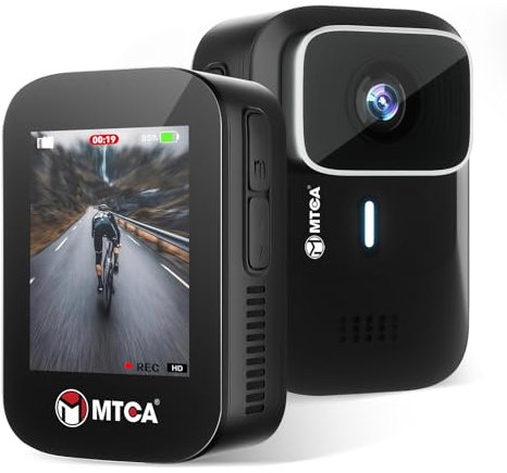 asika Cámara de acción 4K con WiFi, cámara deportiva impermeable Ultra HD de 16 MP, gran angular de 145°, cámara de ciclismo, incluye tarjeta de memoria de 32 GB y accesorios de montaje para casco