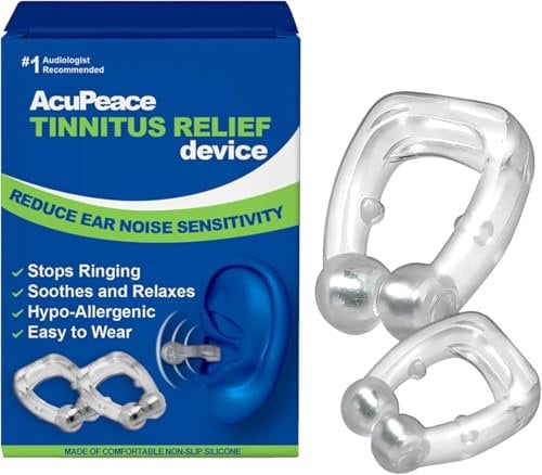Device Sollievo per Acufene per Orecchie,Dispositivo di Sollievo per L'acufene,Dispositivo per Alleviare l'Acufene,Clip per Orecchie per Alleviare l'Acufene,Dispositivo di Sollievo Dall'acufene