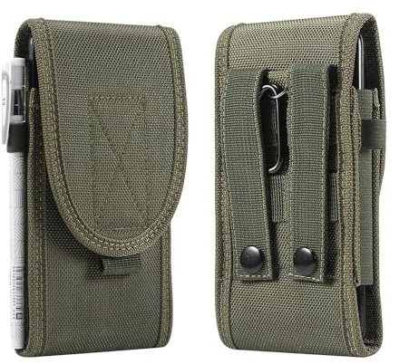 Taktische MOLLE Holster Army Handy Gürteltasche Kompatibel mit Samsung Galaxy S24 S23 S22 S21 Ultra, Waist Pack Kompatibel mit Outdoor, Kompatibel mit Honor Magic V2