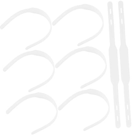 BESPORTBLE 8pcs Silicone Shoelaces Shoe Laces for Sport Shoes Sneakers Shoelaces Sneaker Laces Replacement Long Sport Universal Elastic Accessory Portable Tool Strap Boot White Silica Gel