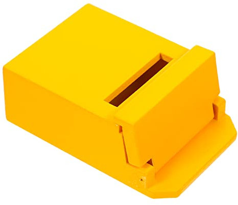 INOOMP Mini-Puppenhaus-Zubehör Briefkasten Postfächer Miniatur dekorativ Mini-Mailbox-Modell Mini-Briefkästen Mini Toy Mailbox Mini-Zubehör Mini -Mailbox für Doll House hölzern Gelb