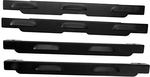 Mtlavishness 4 pièces Pare-Vent pour Barbecue Professionnel Portable en Acier Inoxydable Grille Pare-Vent pour Camping Pique-Nique BBQ Cuisson